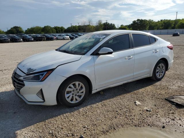 5NPD74LF0KH497142 - 2019 HYUNDAI ELANTRA SE WHITE photo 1