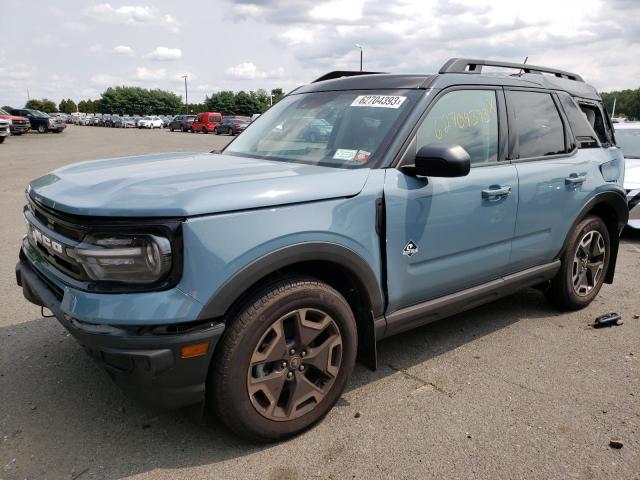 3FMCR9C68NRE22575 - 2022 FORD BRONCO SPO OUTER BANKS BLUE photo 1