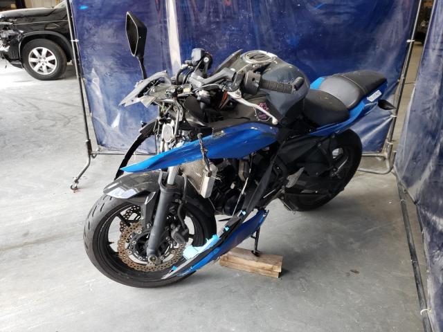 JKAEXEJ15JDA02890 - 2018 KAWASAKI EX650 J ლურჯი ფოტო 2