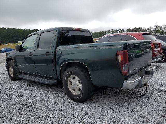 1GTCS136558172515 - 2005 GMC CANYON GREEN photo 2