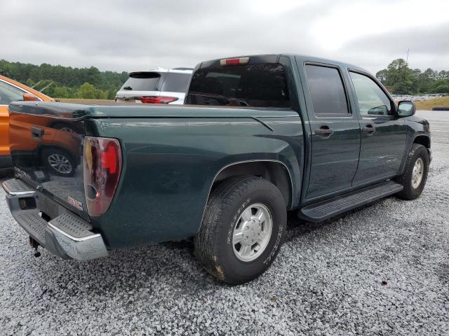 1GTCS136558172515 - 2005 GMC CANYON GREEN photo 3