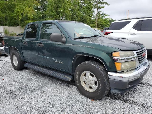 1GTCS136558172515 - 2005 GMC CANYON GREEN photo 4