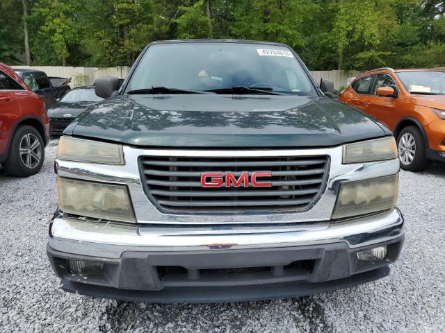 1GTCS136558172515 - 2005 GMC CANYON GREEN photo 5