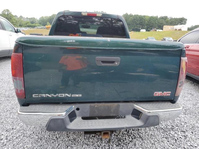 1GTCS136558172515 - 2005 GMC CANYON GREEN photo 6