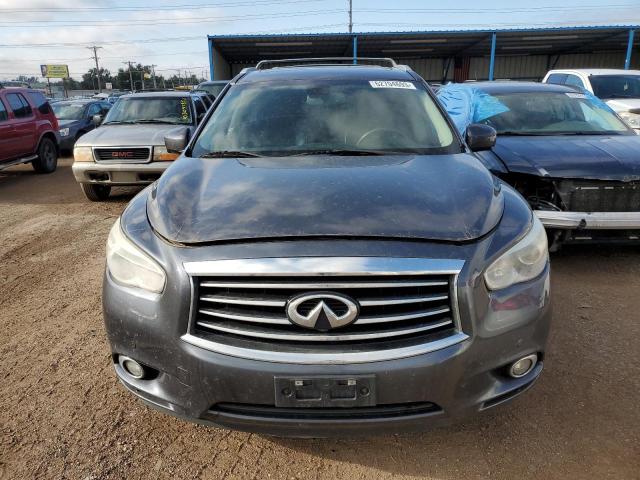 5N1AL0MM3DC347234 - 2013 INFINITI JX35 GRAY photo 5