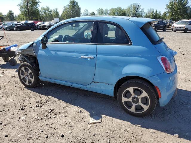 3C3CFFGE6FT623378 - 2015 FIAT 500 ELECTRIC BLUE photo 2