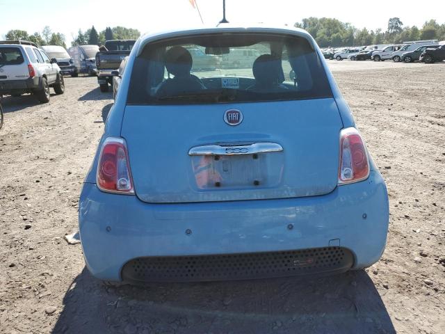 3C3CFFGE6FT623378 - 2015 FIAT 500 ELECTRIC BLUE photo 6