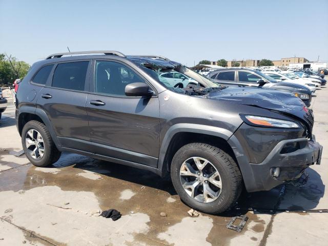 1C4PJMBS9FW593767 - 2015 JEEP CHEROKEE TRAILHAWK 灰色 照片 4