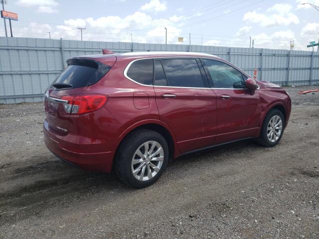 LRBFXDSA9HD123706 - 2017 BUICK ENVISION ESSENCE RED photo 3