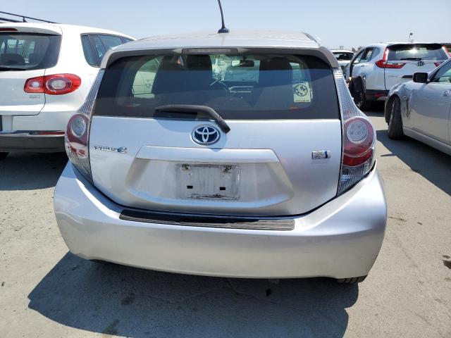 JTDKDTB34C1017887 - 2012 TOYOTA PRIUS C SILVER photo 6