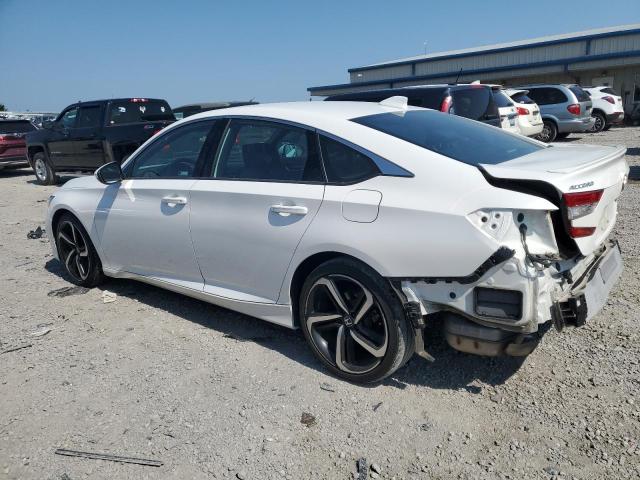 1HGCV1F35KA116220 - 2019 HONDA ACCORD SPORT WHITE photo 2