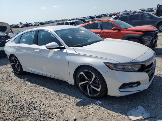 1HGCV1F35KA116220 - 2019 HONDA ACCORD SPORT WHITE photo 4