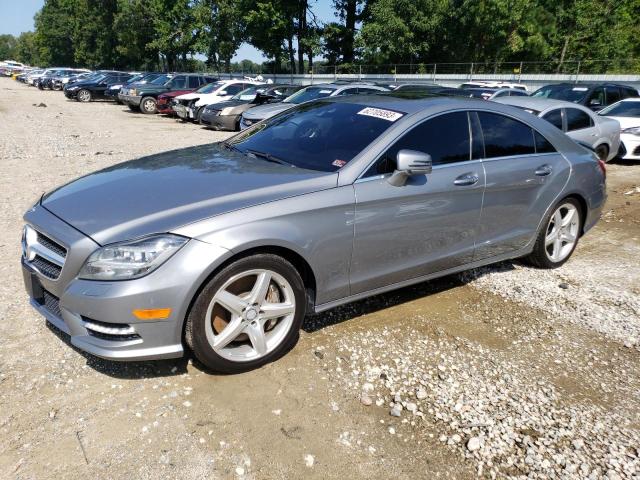 WDDLJ9BB5EA093571 - 2014 MERCEDES-BENZ CLS 550 4MATIC GRAY photo 1