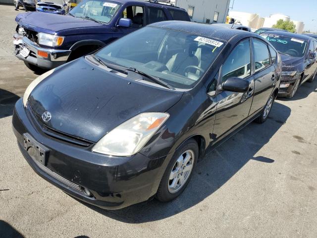 JTDKB20U140114189 - 2004 TOYOTA PRIUS BLACK photo 1