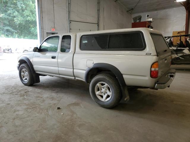 5TEWN72N74Z375709 - 2004 TOYOTA TACOMA XTRACAB BEIGE photo 2