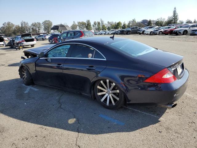 WDDDJ72X37A099568 - 2007 MERCEDES-BENZ CLS 550 BLUE photo 2