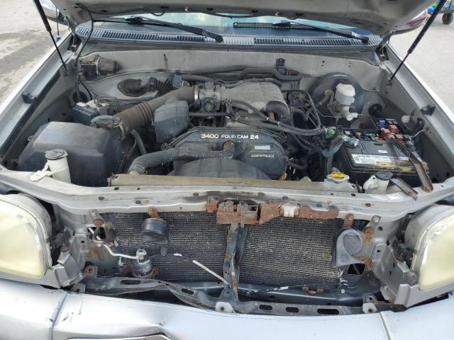 5TBRN34114S441029 - 2004 TOYOTA TUNDRA ACCESS CAB SR5 SILVER photo 11