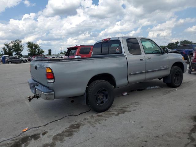 5TBRN34114S441029 - 2004 TOYOTA TUNDRA ACCESS CAB SR5 SILVER photo 3