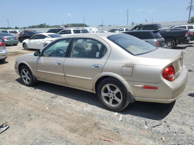 JN1CA31D91T803969 - 2001 NISSAN MAXIMA GXE BEIGE photo 2