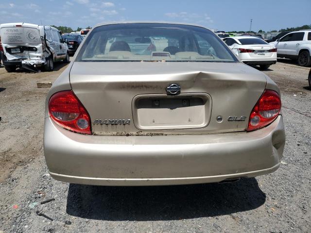 JN1CA31D91T803969 - 2001 NISSAN MAXIMA GXE BEIGE photo 6