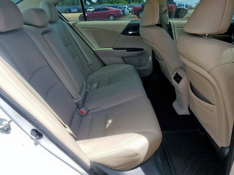 1HGCR2F84DA110921 - 2013 HONDA ACCORD EXL WHITE photo 10