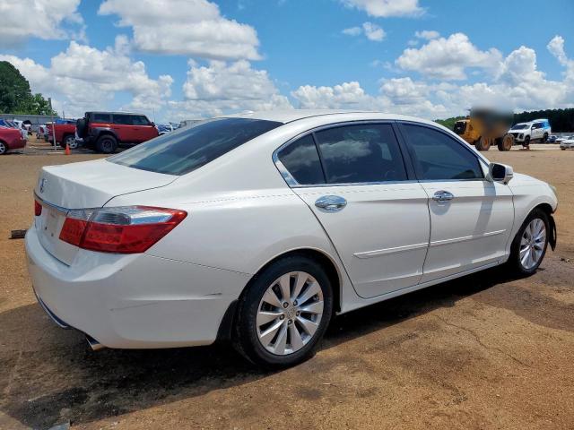 1HGCR2F84DA110921 - 2013 HONDA ACCORD EXL WHITE photo 3