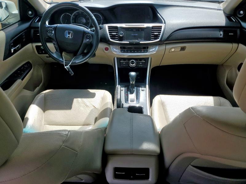 1HGCR2F84DA110921 - 2013 HONDA ACCORD EXL WHITE photo 8