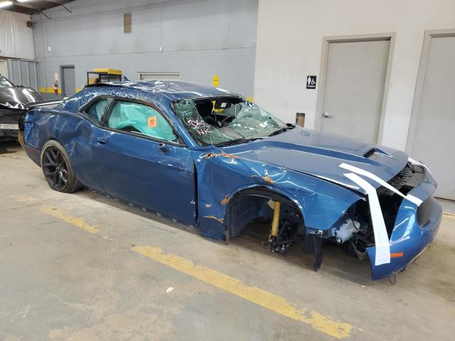 2C3CDZJGXNH233747 - 2022 DODGE CHALLENGER GT BLUE photo 4