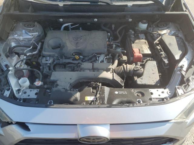 JTMG1RFV1KJ016482 - 2019 TOYOTA RAV4 LE Silber Foto 12