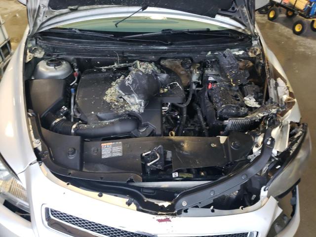 1G1ZC5EU3BF170739 - 2011 CHEVROLET MALIBU 1LT ვერცხლისფერი ფოტო 11