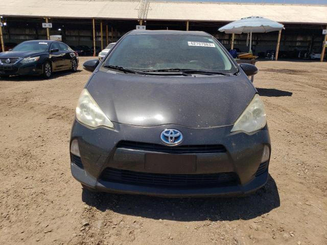 JTDKDTB31C1511950 - 2012 TOYOTA PRIUS C BLACK photo 5