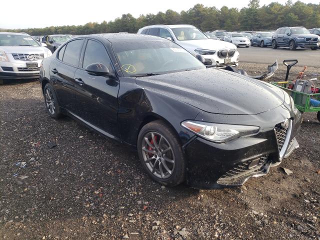 ZARFAEDNXJ7570421 - 2018 ALFA ROMEO GIULIA Q4 BLACK photo 1