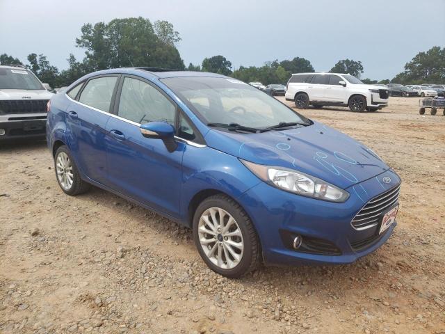 3FADP4CJ8JM135563 - 2018 FORD FIESTA TITANIUM BLUE photo 4