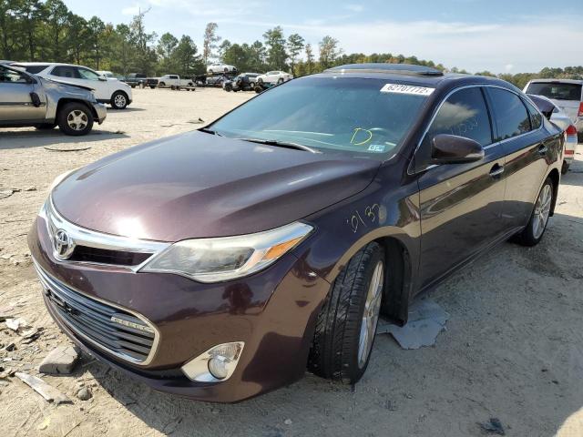 4T1BK1EB6DU075265 - 2013 TOYOTA AVALON BASE 栗色 照片 2
