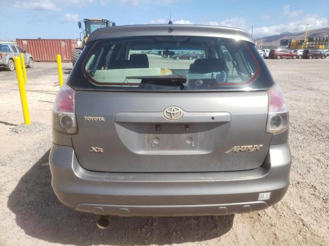 2T1KR32E06C592572 - 2006 TOYOTA COROLLA MA XR GRAY photo 6