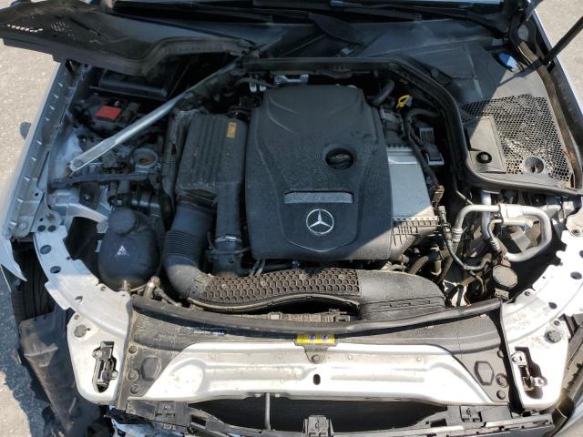 55SWF4KB8HU211909 - 2017 MERCEDES-BENZ C 300 4MATIC SILVER photo 11