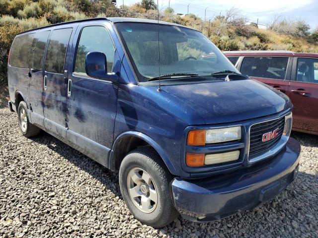 1GKFG65R021144116 - 2002 GMC SAVANA G1500 LUXURY BLUE photo 4