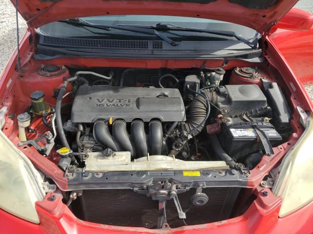 2T1KR32EX4C249197 - 2004 TOYOTA COROLLA MA XR RED photo 11