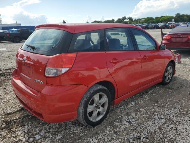 2T1KR32EX4C249197 - 2004 TOYOTA COROLLA MA XR RED photo 3