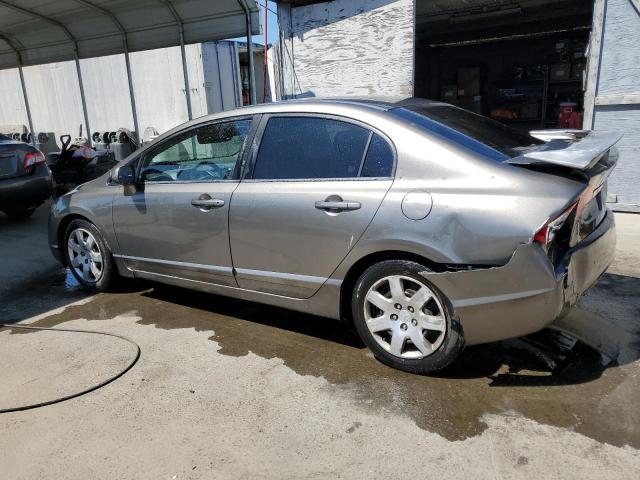 2HGFA16597H307707 - 2007 HONDA CIVIC LX GRAY photo 2