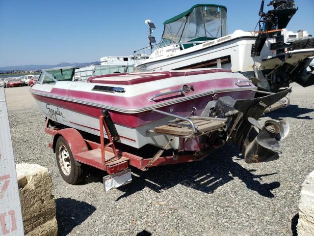 BRCK196BD090 - 1990 BRAV BOAT WHITE photo 2