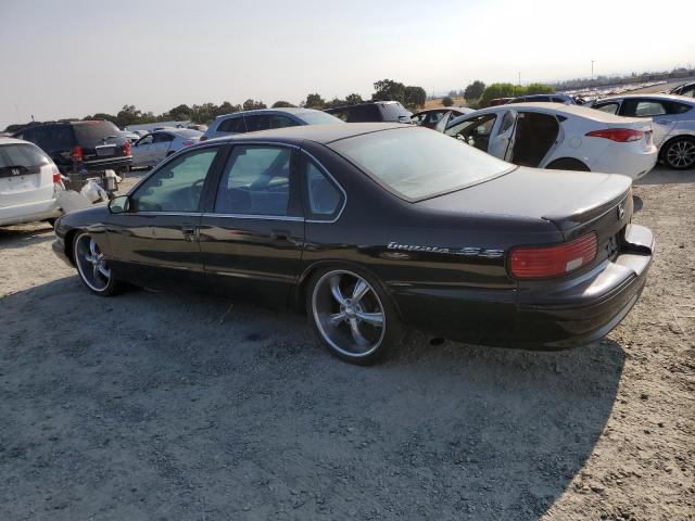 1G1BL52P2TR124335 - 1996 CHEVROLET CAPRICE / CLASSIC SS BLACK photo 2