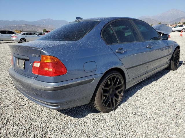 WBAAV33411FU90448 - 2001 BMW 325 I BLUE photo 3