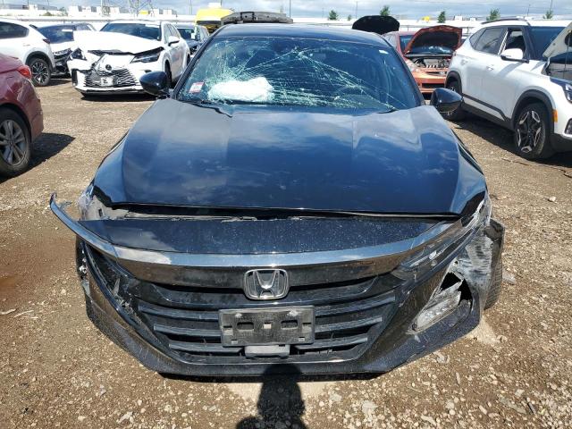 1HGCV1F38KA074593 - 2019 HONDA ACCORD SPORT أسود صورة 5