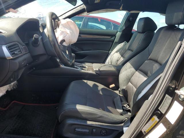 1HGCV1F38KA074593 - 2019 HONDA ACCORD SPORT أسود صورة 7