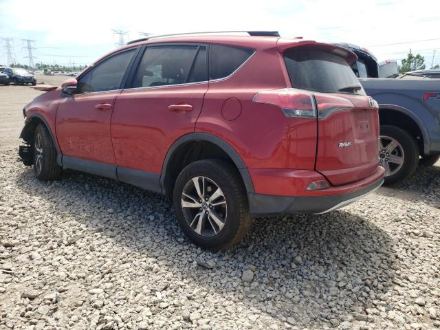 2T3WFREVXGW270523 - 2016 TOYOTA RAV4 XLE RED photo 2