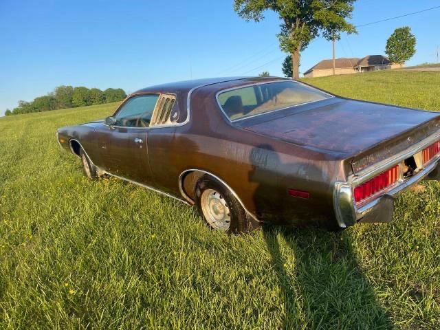 WP29G3A157763 - 1973 DODGE CHARGER BROWN photo 3