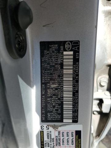 2T1BR32E86C637080 - 2006 TOYOTA COROLLA CE SILVER photo 13