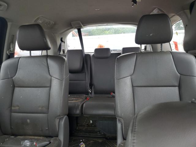 5FNRL5H68FB107232 - 2015 HONDA ODYSSEY EXL GRAY photo 10