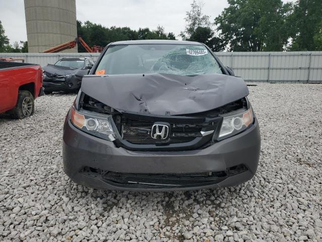 5FNRL5H68FB107232 - 2015 HONDA ODYSSEY EXL GRAY photo 5